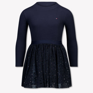Tommy Hilfiger Girls Dress in Navy