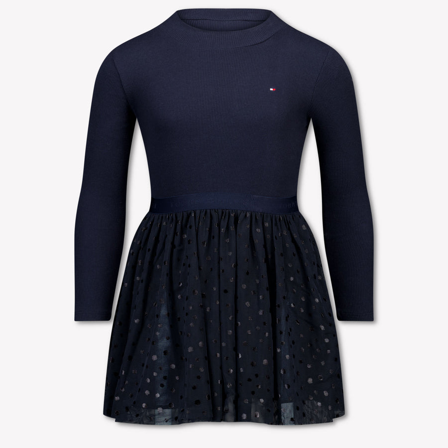 Tommy Hilfiger Girls Dress in Navy