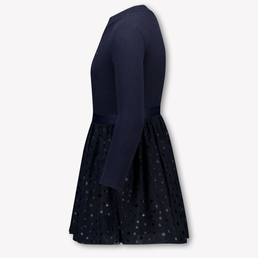 Tommy Hilfiger Girls Dress in Navy