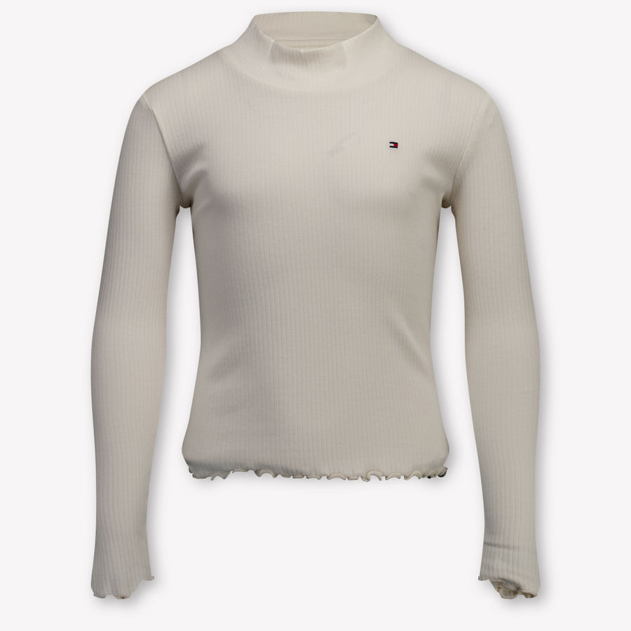 Tommy Hilfiger Girls T-Shirt in Off-White