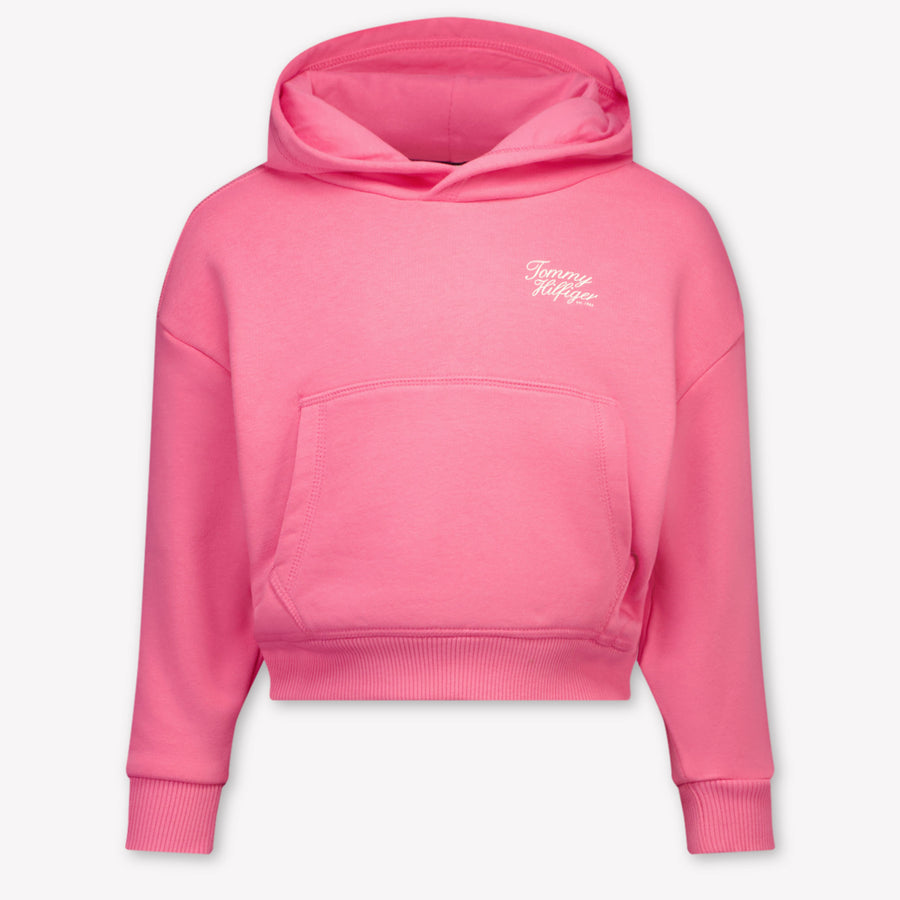Tommy Hilfiger Kinder Meisjes Trui In Fuchsia