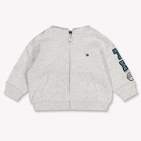 Tommy Hilfiger Baby Boys Cardigan In Gray