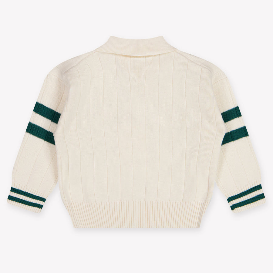 Tommy Hilfiger Baby Boys Sweater In OffWhite