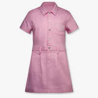 Tommy Hilfiger Kids Girls Dress In Light Pink