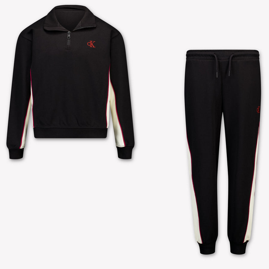 Calvin Klein Kinder Jongens Joggingpak In Zwart