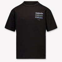Calvin Klein Kids Boys T-Shirt In Black