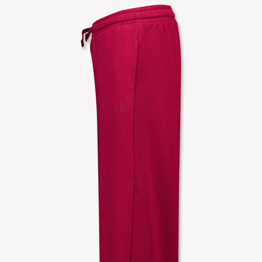 Calvin Klein Kinder Meisjes Broek In Bordeaux