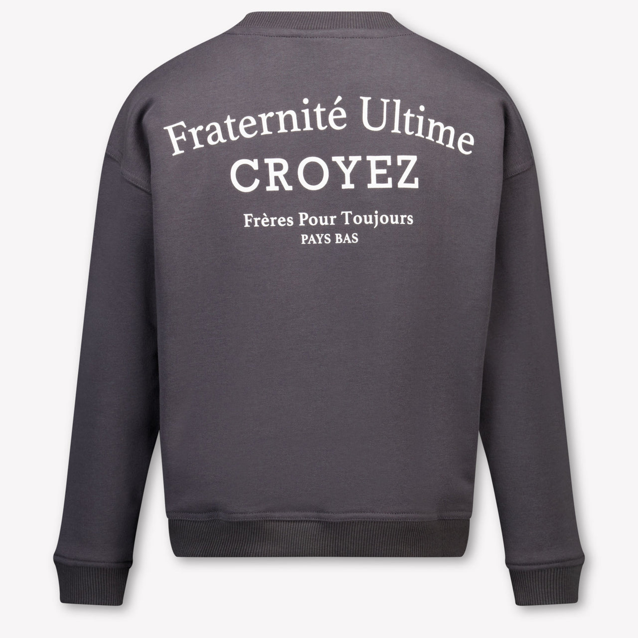 Croyez Kids Boys Sweater In Anthracite