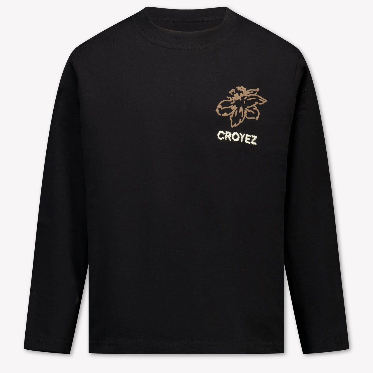 Croyez Kids Boys T-Shirt In Black