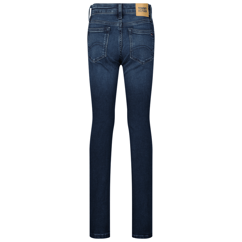 Tommy Hilfiger Kids Girls Jeans Dark Blue