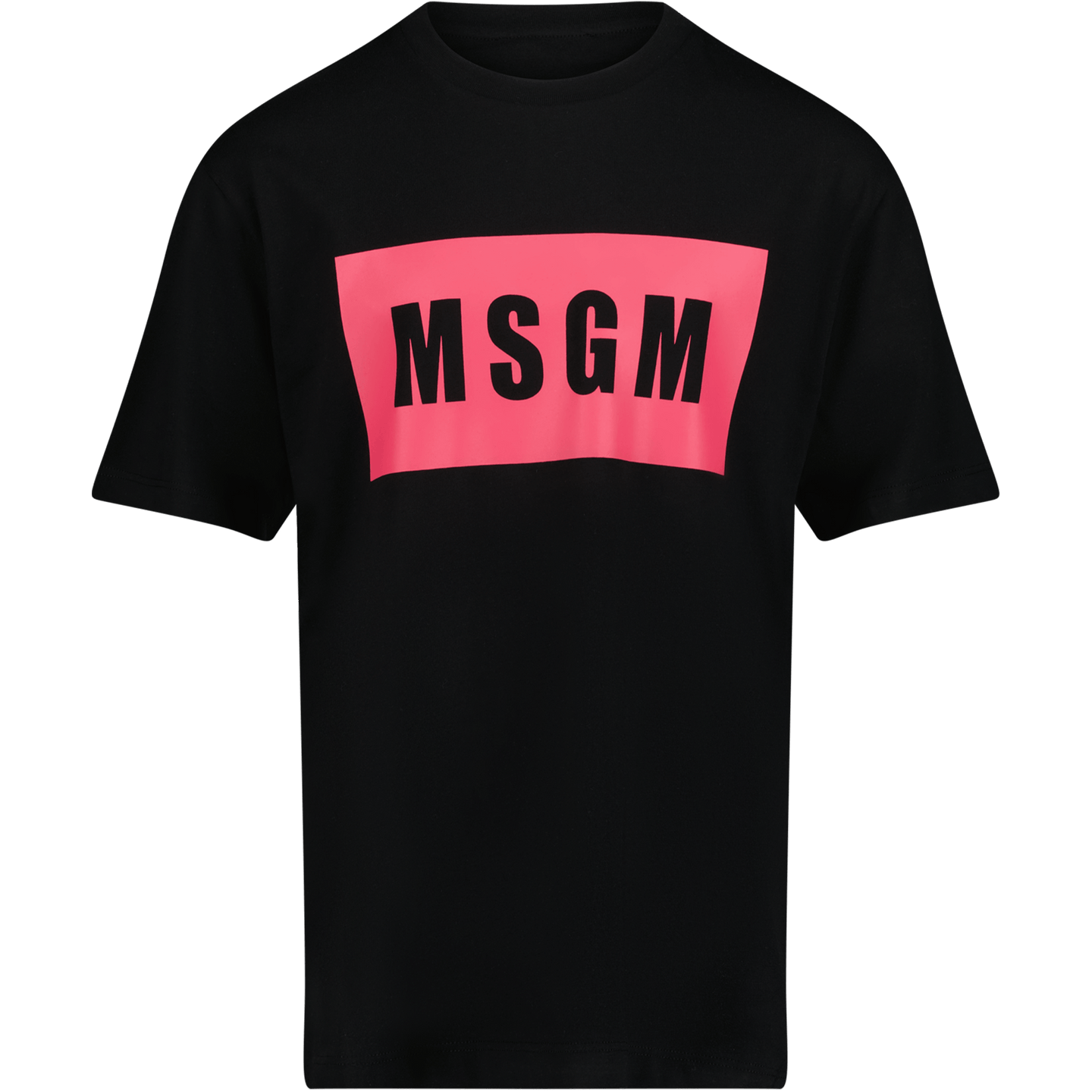 MSGM Kinder T-Shirt Zwart 4Y