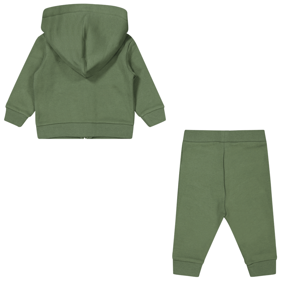 Ralph Lauren Baby Boys Jogsuit Army