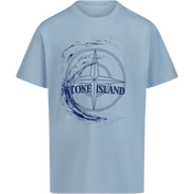 Stone Island Çocuk Boys T-Shirt Açık Mavi