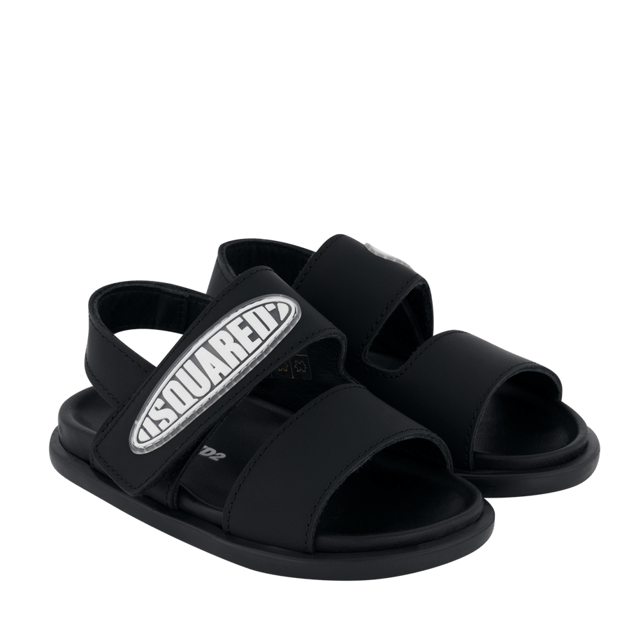 Dsquared2 Kinder Unisex Sandalen Zwart