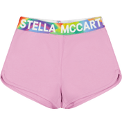 Stella McCartney Çocuk Kız Şort Pembe