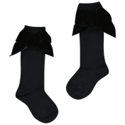 Condor Bebek Kız Çorap Siyah
