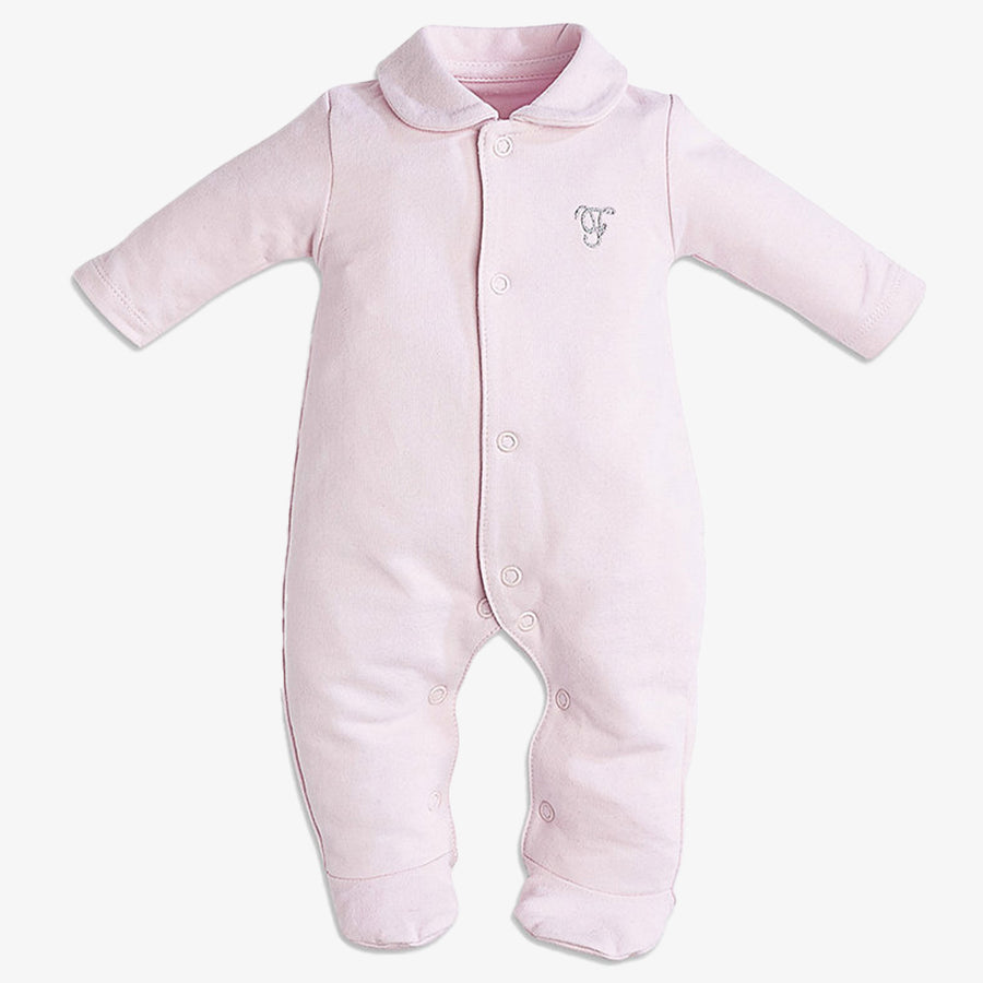 First Baby Girls Romper Light Pink