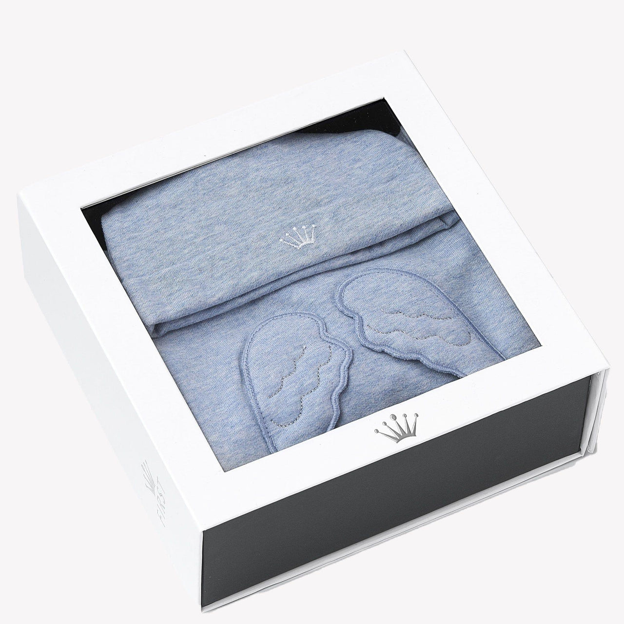First Baby Unisex Boxpakje Licht Blauw