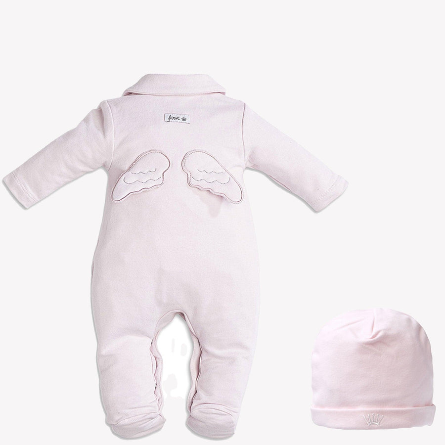 First Baby Girls Romper Light Pink