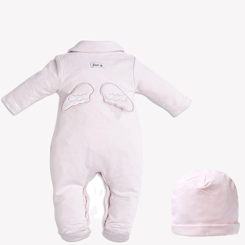 First Baby Girls Playsuit Light Pink