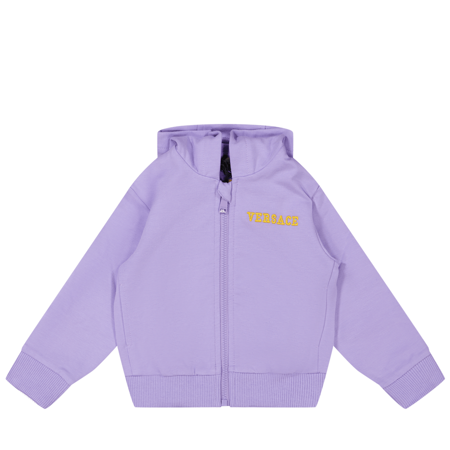Versace Baby Meisjes Trui Lila 3/6