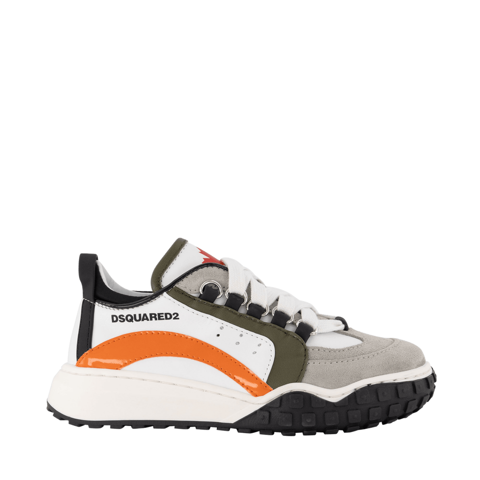 Dsquared2 Kinder Unisex Sneakers Wit 27