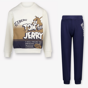 Iceberg Kinder Jongens Joggingpak In Off White