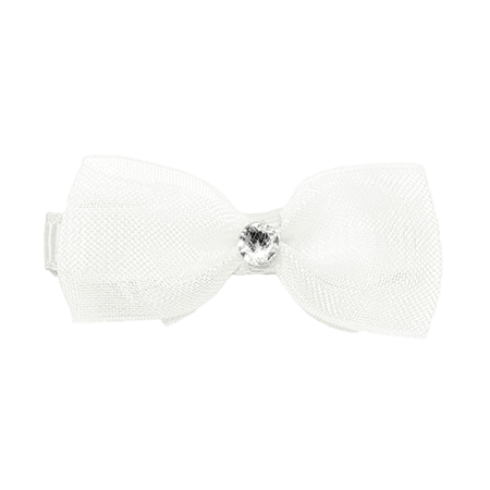 Prinsessefin Caroline Baby Girls Hair Clip in White