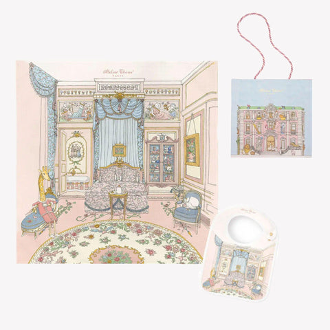 Atelier Choux Baby Carré en Satijn Slab Set