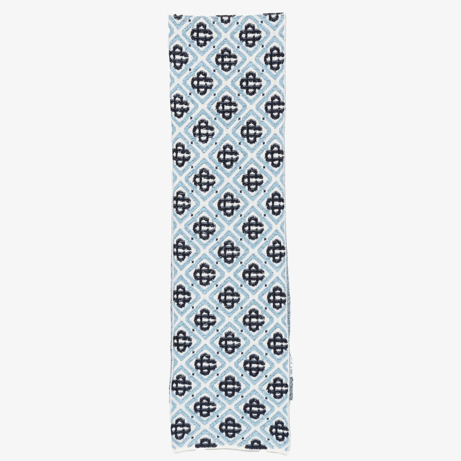 Casablanca Unisex Kids Scarf in White