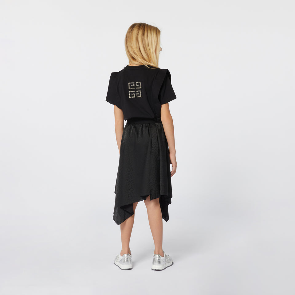 Givenchy Girls T-shirt Black