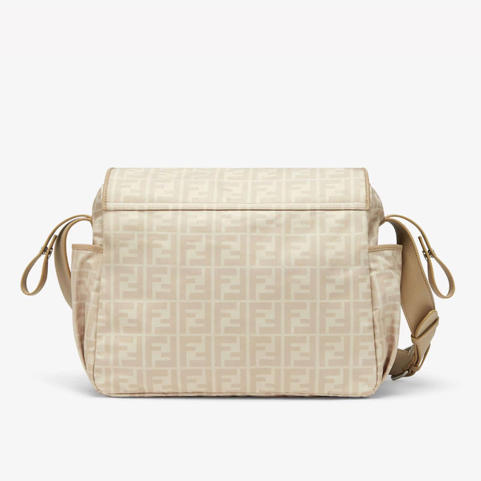 Fendi Baby Unisex Diaper Bag  Beige