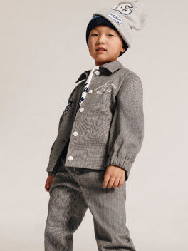 Boys designer clothes and shoes