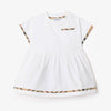 Burberry Lea Baby Girls Dress in White