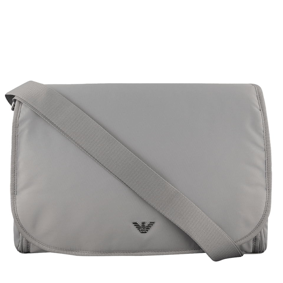 Armani Baby Unisex Diaper Bag Grey