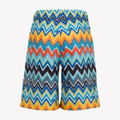 Missoni Kids Boys Swimwear In turquoise