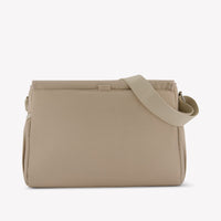 Armani Baby Unisex Diaper Bag In Beige