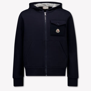Moncler Kinder Jongens Vest In Navy