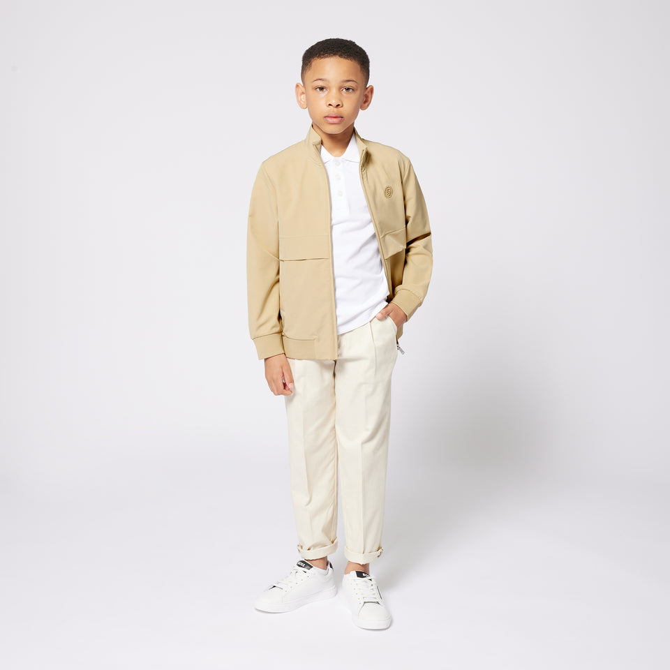 Boss Kids Boys Summerjacket in Beige