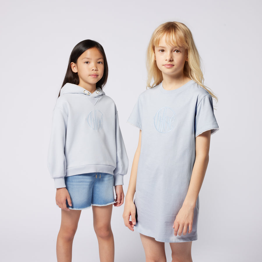 Chloe Kids Girls Dress Light Blue