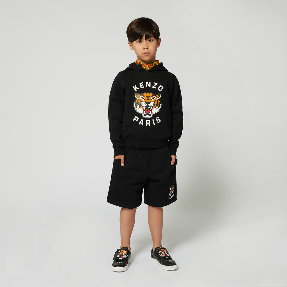 Kenzo kids Kinder Jongens Trui In Zwart