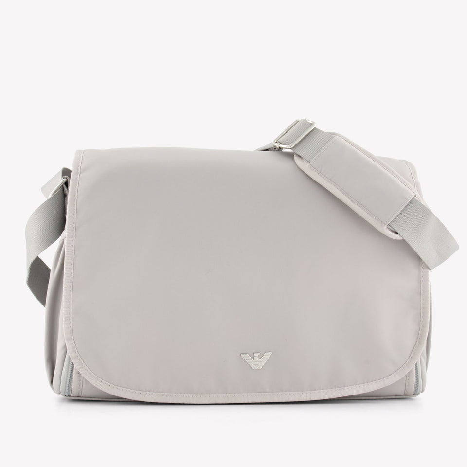 Armani Baby Unisex Diaperbag Gray