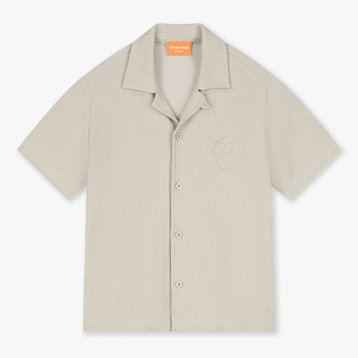 Croyez Kids Boys Blouse In Beige