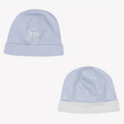 Givenchy bebek unisex şapka açık mavi