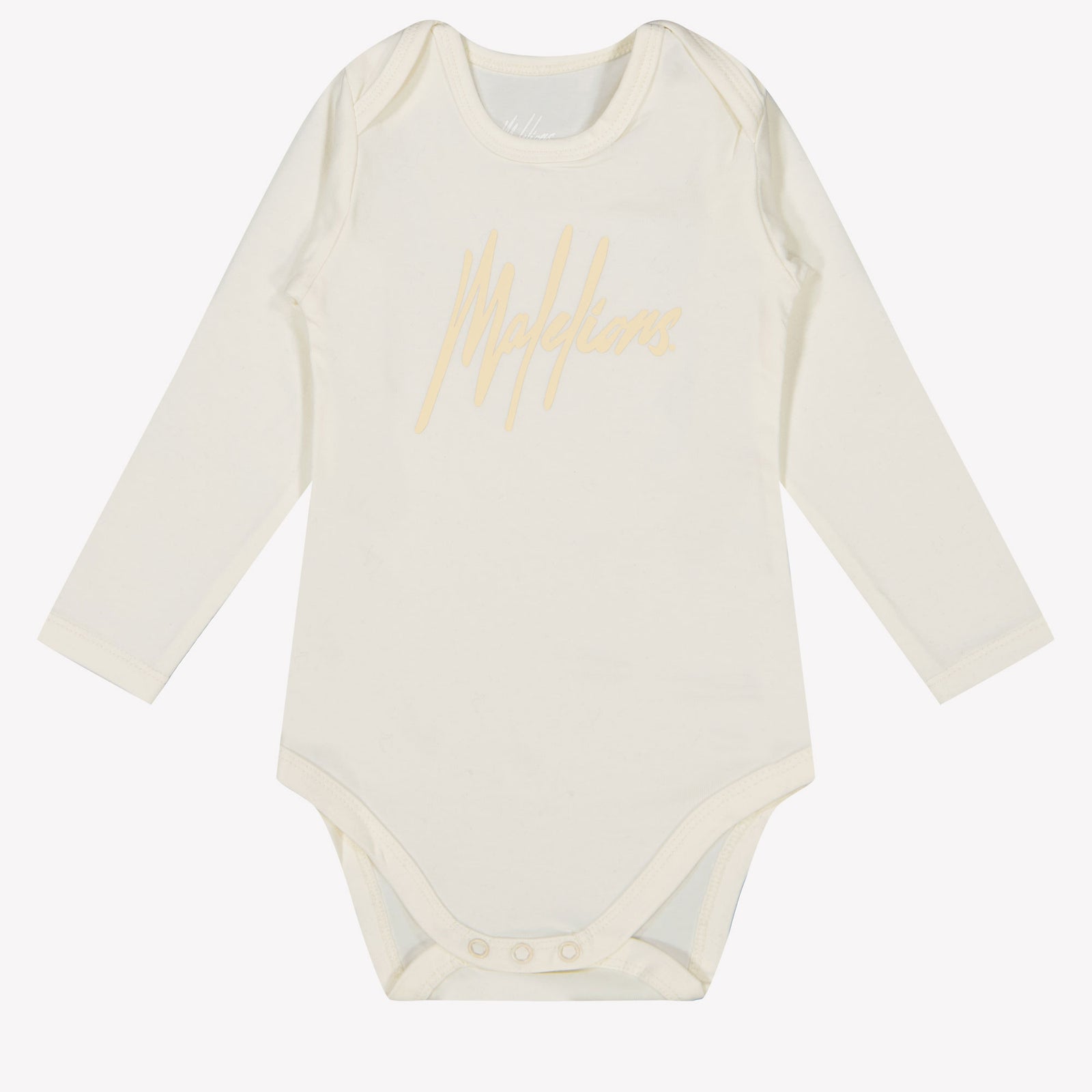 Malelions Baby Unisex Rompertje Off White