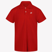 Vilebrequin Kids Boys Polo Red