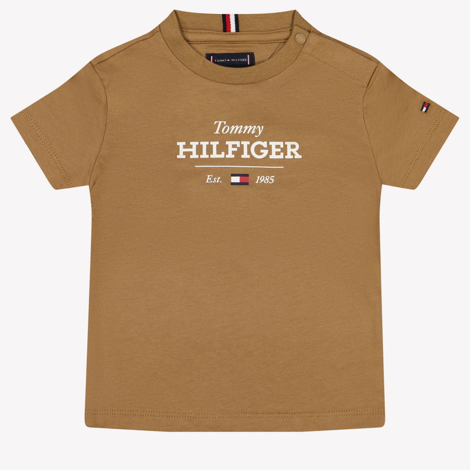 Tommy Hilfiger Baby Boys T-Shirt Camel