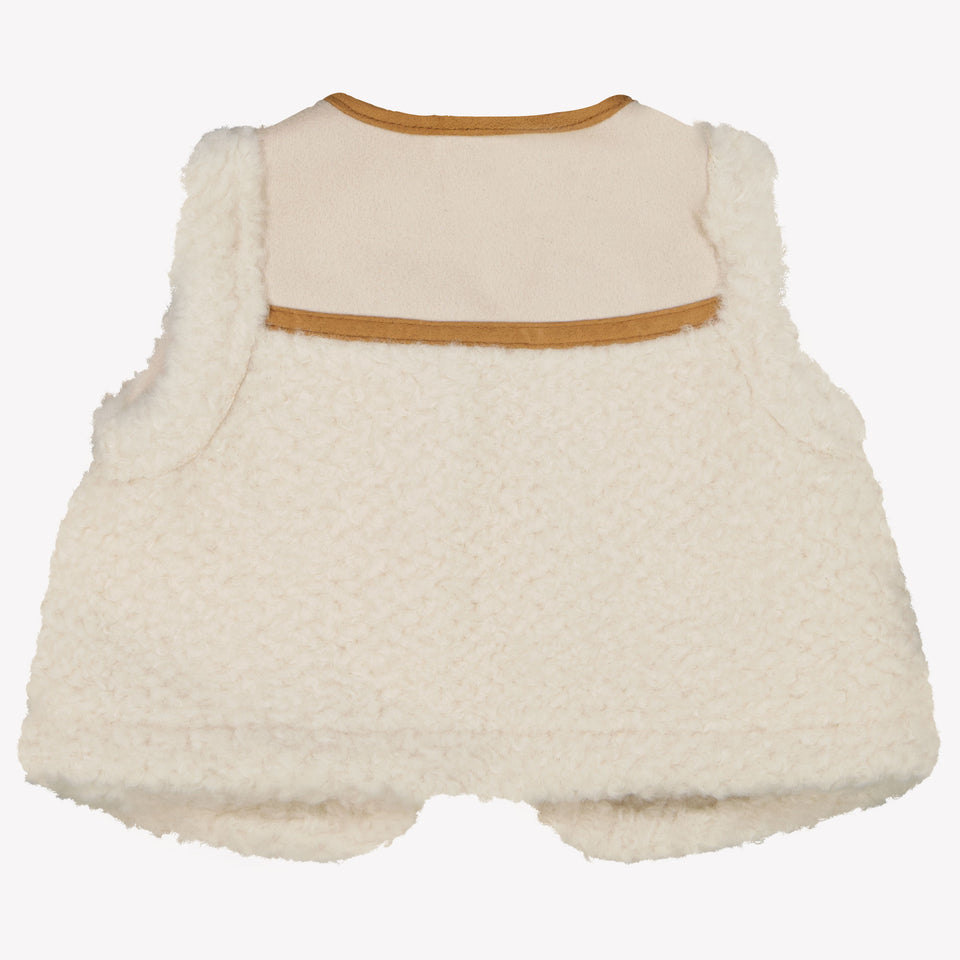 Chloé Baby Girls Jackets OffWhite