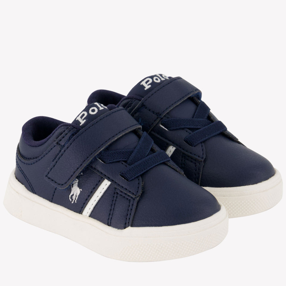 Ralph Lauren Frazier PS Boys Sneakers Navy