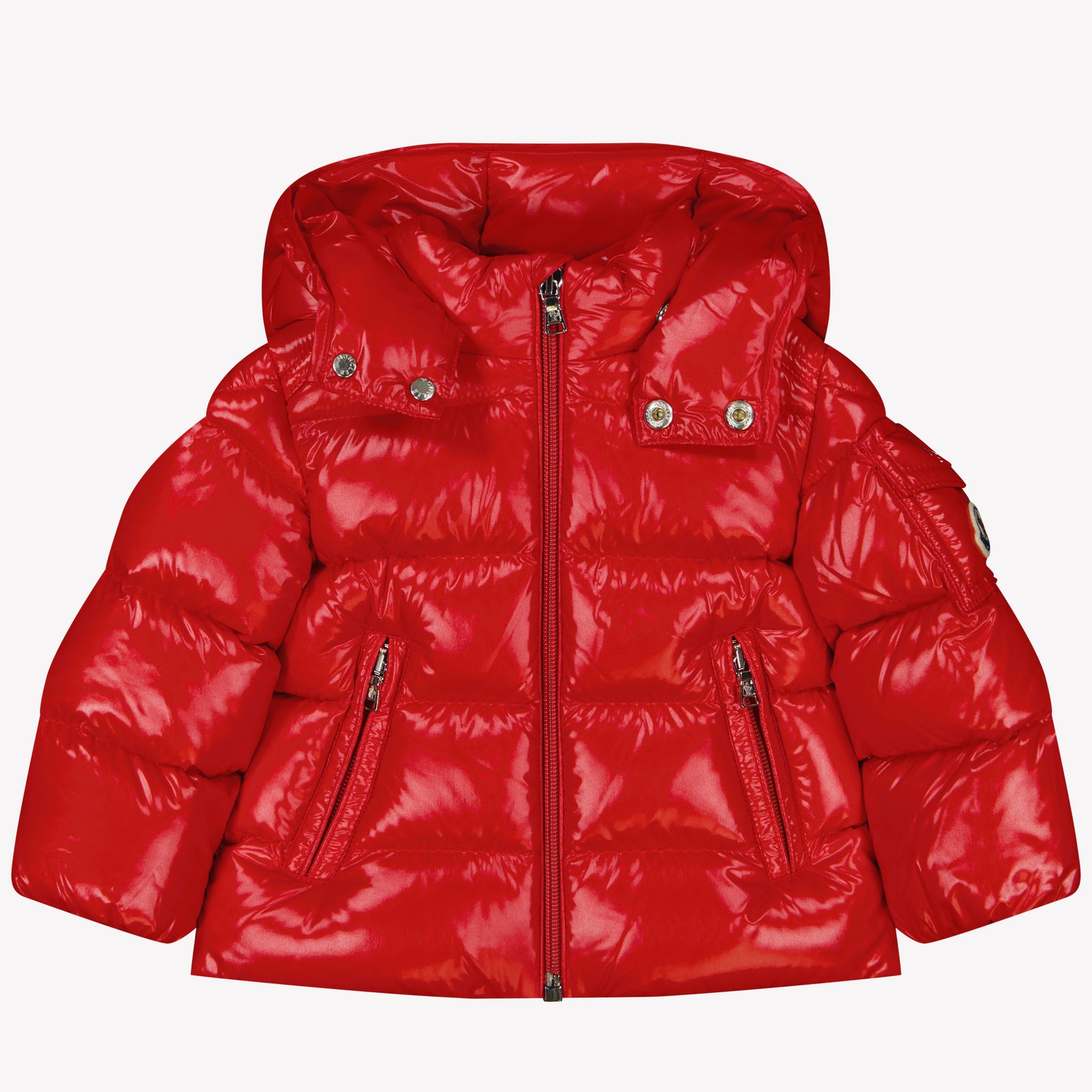 Moncler Maya Baby Jongens Winterjas Rood